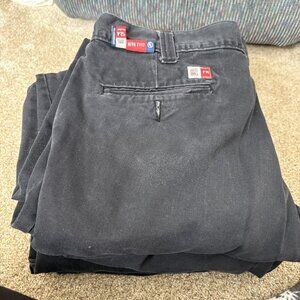Big Bill Men's Pants flame resistant‎ work pants 4 pairs Size 38 Navy Blue